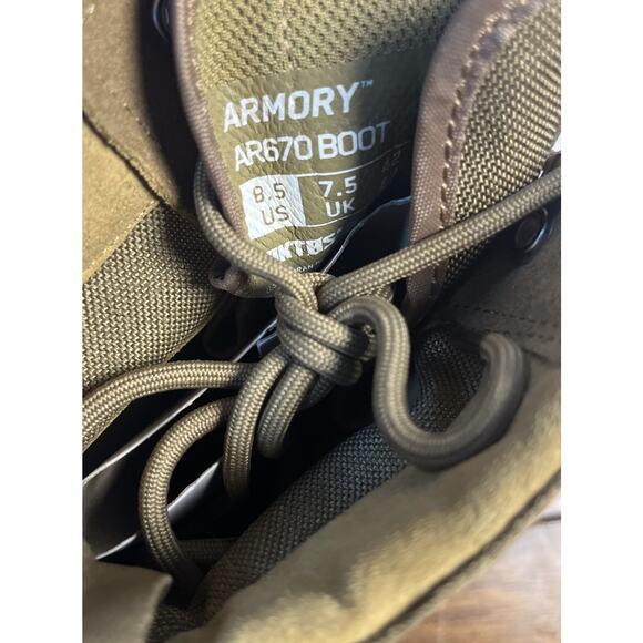 Viktos Combat Desert Tan Tactical Mens Boots Size 8.5 NIB - Picture 7 of 9